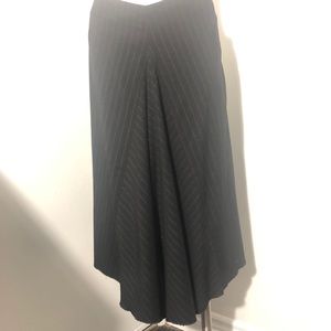Beautiful black n grey pinstripe skirt